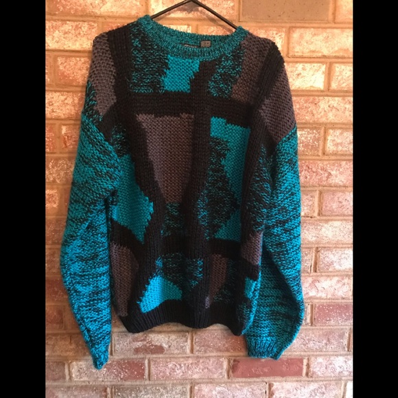 street scenes Other - Vintage oversized chunky pullover sweater